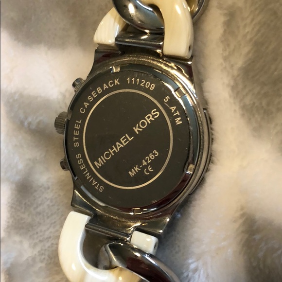 Michael Kors mother of pearl watch